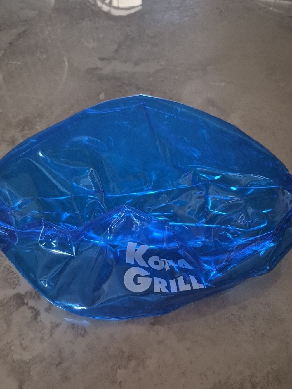 Blue Inflatable Ball - Picture 3 of 3